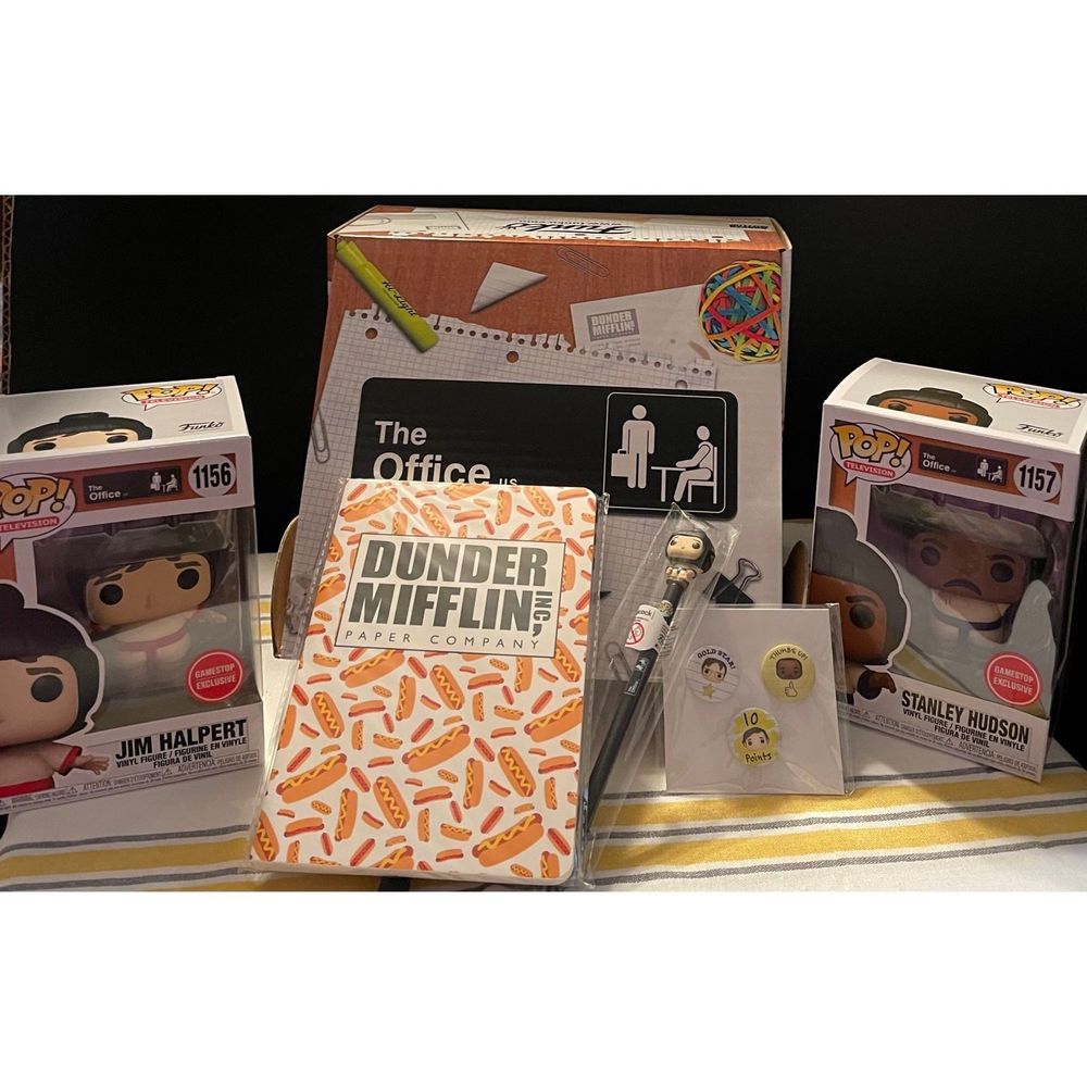 Jim Halpert Stanley Hudson Sumo Suit 1156 1157 Funko Pop